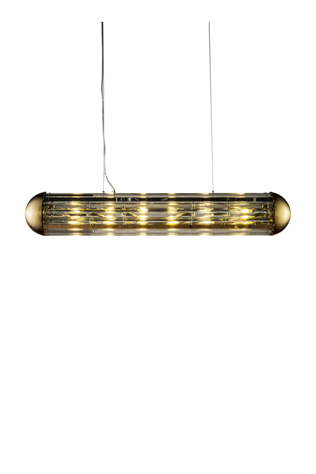 Bronze Linear Chandelier | Richmond Interiors Mula | Oroa.com
