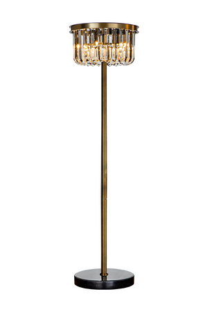 Curved Glass Floor Lamp | Glass Rods Floor Lamp | Richmond Interiors Nadine |  Dagmar | Oroa.com