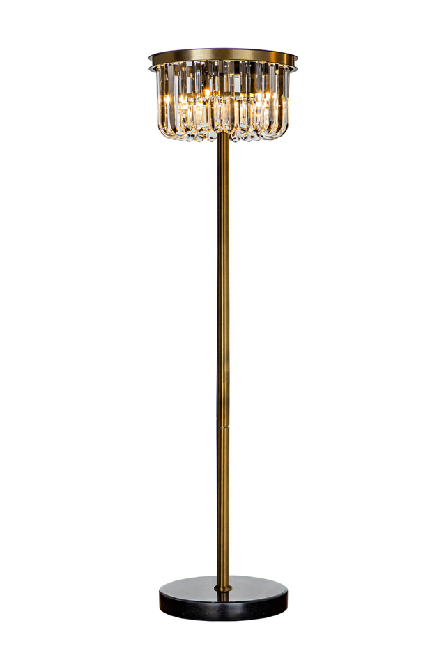 Curved Glass Floor Lamp | Glass Rods Floor Lamp | Richmond Interiors Nadine |  Dagmar | Oroa.com