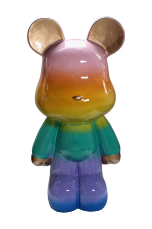 Multicolored Bear Sculpture | Richmond Interiors Baloo | Oroa.com
