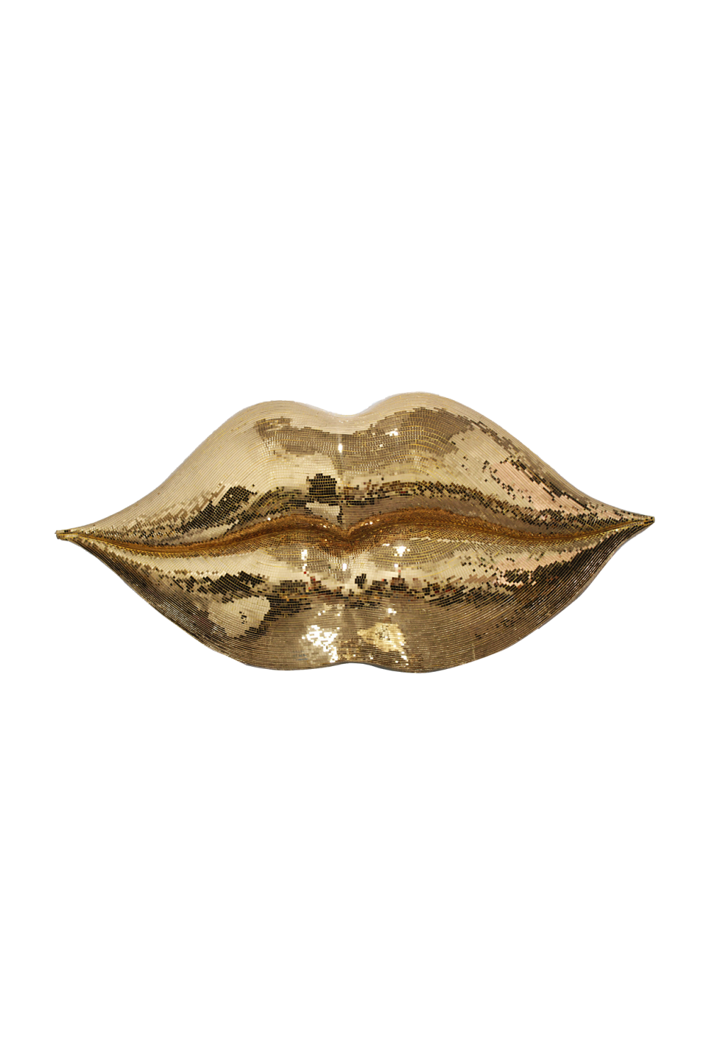 Gold Lips Wall Art | OROA Donja | Oroa.com