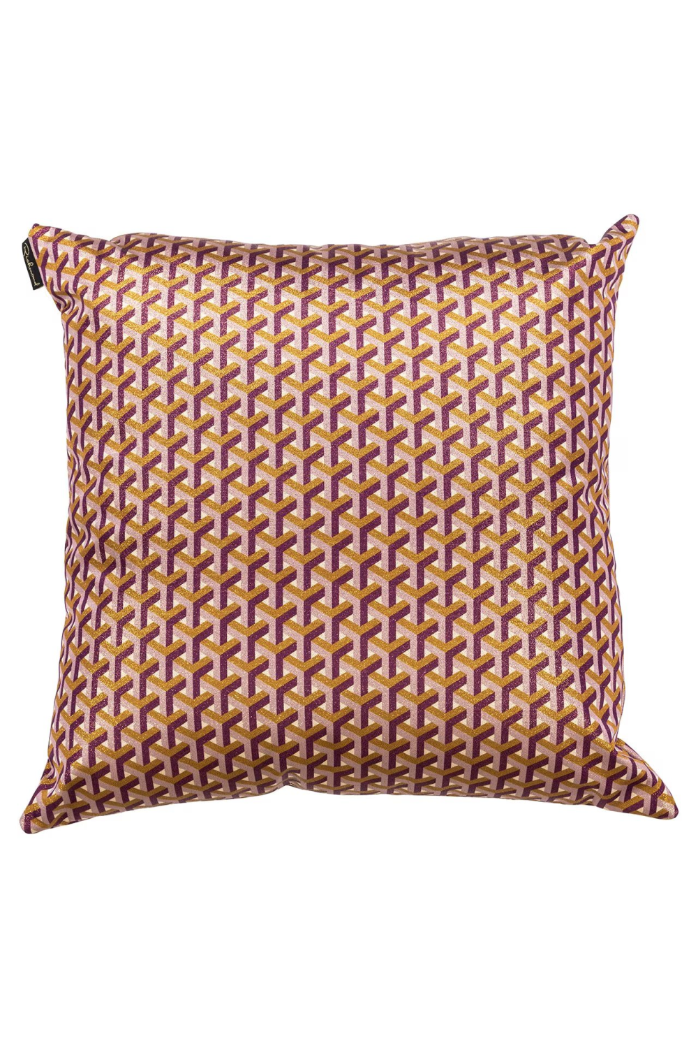 Pink Patterned Cushion | OROA Pommelin | Oroa.com