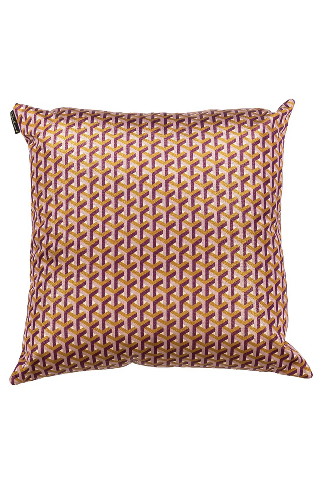 Pink Patterned Cushion | Richmond Interiors Pommelin | Oroa.com
