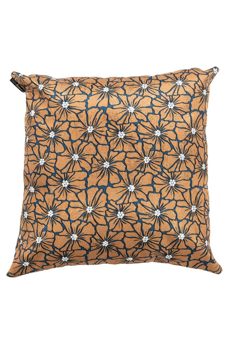 Brown Floral Cushion | Richmond Interiors Valery | Oroa.com