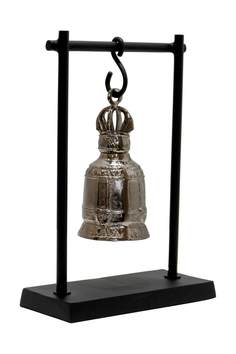 Silver Decorative Bell | Richmond Interiors Mody | Oroa.com