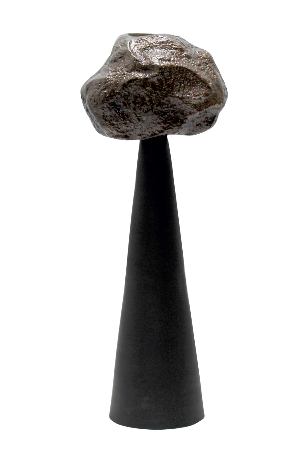 Black Cone Candle Holder | OROA Moira | Oroa.com