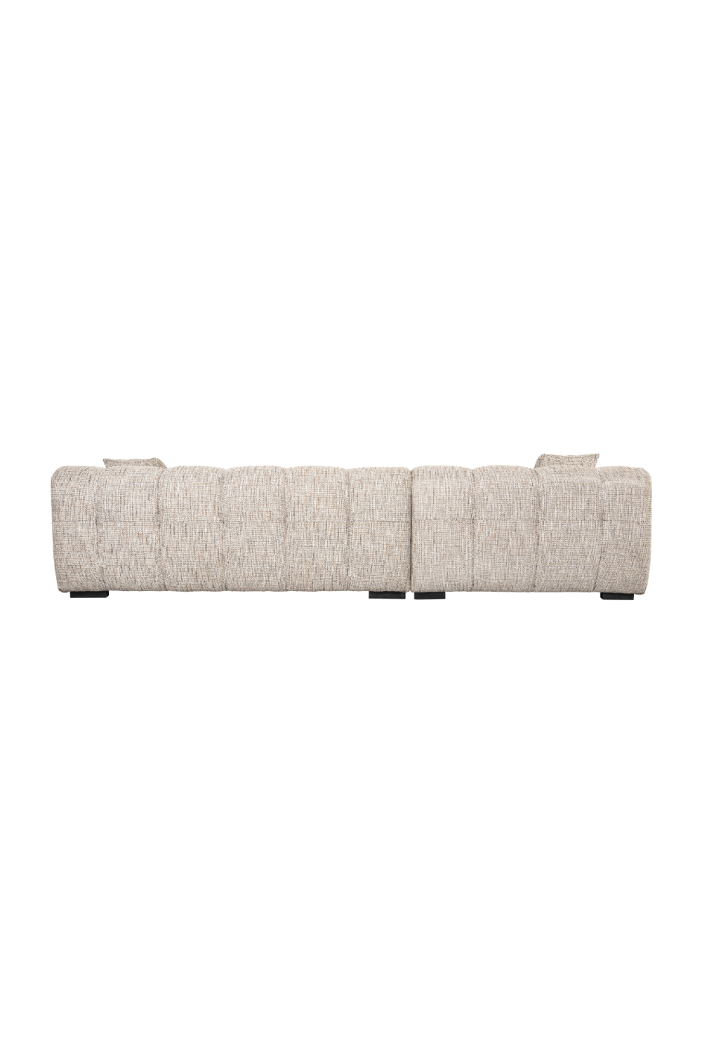 Beige 3-Seater Sofa + Left Lounge | OROA Hazel | Oroa.com