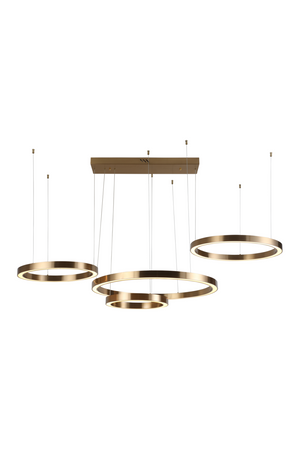 Gold Ring Chandelier | Richmond Interiors Lilou | Oroa.com