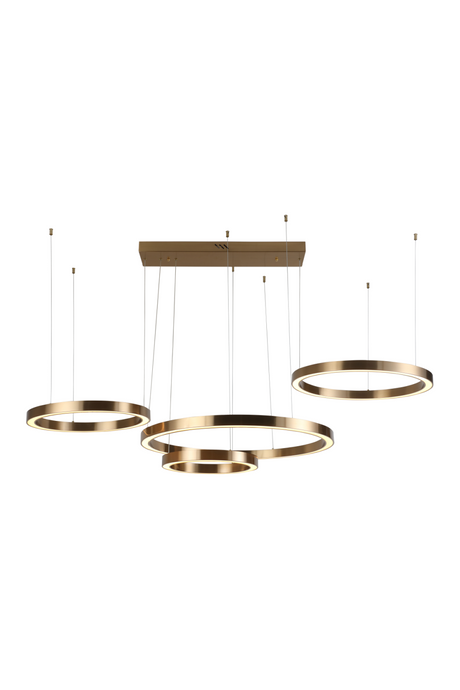 Gold Ring Chandelier | Richmond Interiors Lilou | Oroa.com