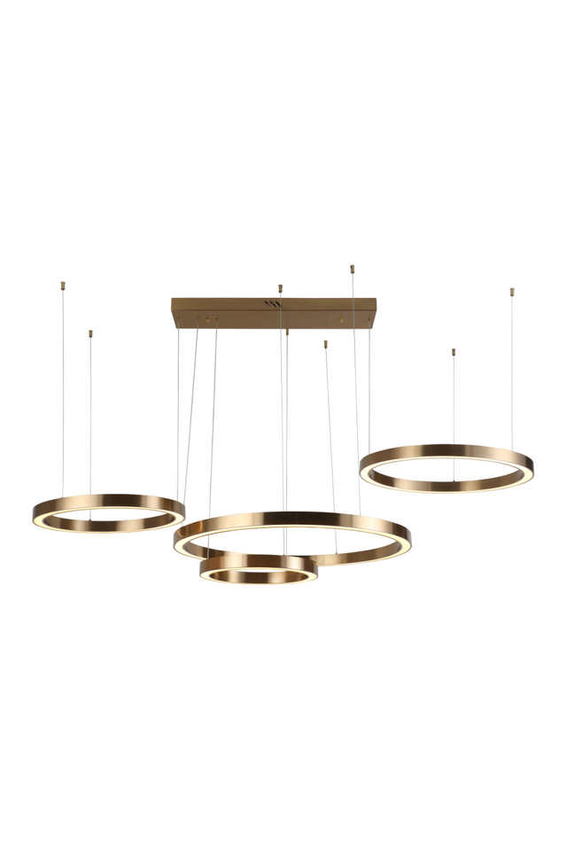 Gold Ring Chandelier | Richmond Interiors Lilou | Oroa.com