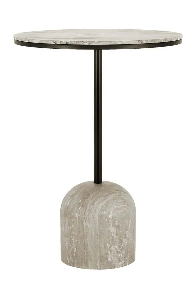 White Marble Bar Table | Richmond Interiors Duncan | Oroa.com