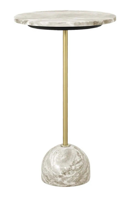 Marble Pedestal End Table | Richmond Interiors Kobe | Oroa.com