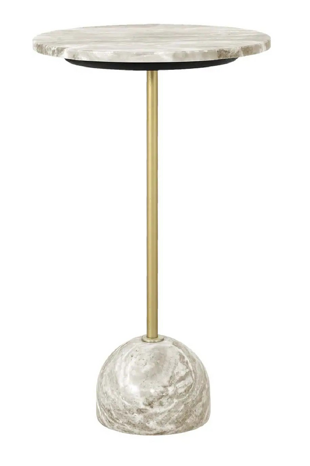 Marble Pedestal End Table | Richmond Interiors Kobe | Oroa.com