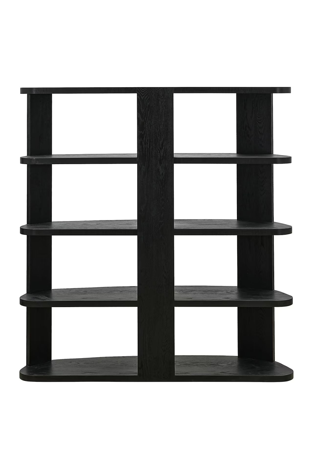 Black 3-Shelf Display Cabinet | OROA Navarino | Oroatrade.com