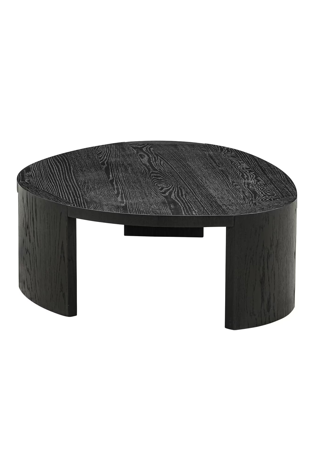 Black Organic Nesting Coffee Tables (2) | OROA Navarino | Oroa.com