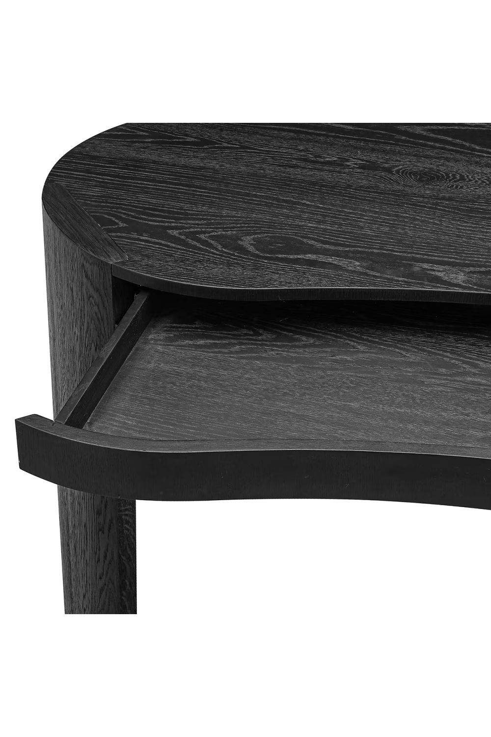 Black Organic Shape Desk | OROA Navarino | Oroatrade.com
