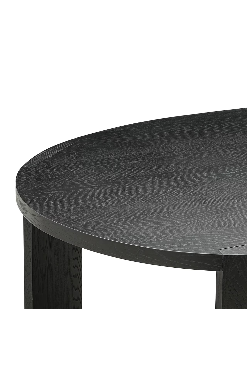 Black Organic Shape Dining Table | OROA Navarino | Oroatrade.com