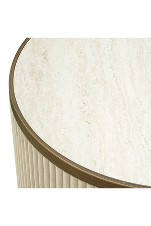 White Ceramic Nesting Coffee Tables (2) | Richmond Interiors Tivoli | Oroa.com