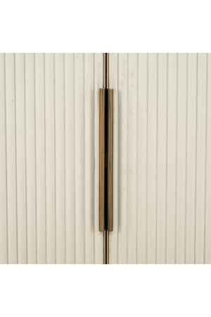 White Ceramic 4-Door Sideboard | Richmond Interiors Tivoli | Oroa.com