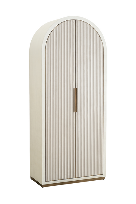 White Arched 2-Door Cabinet | Richmond Interiors Tivoli | Oroa.com