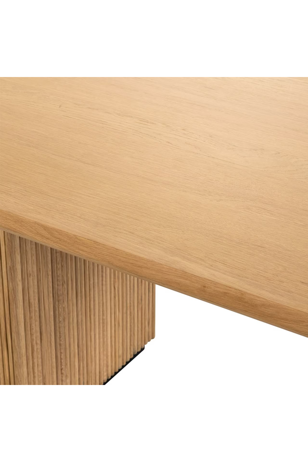 Natural Oak Oval Dining Table | OROA Belfort | Oroa.com