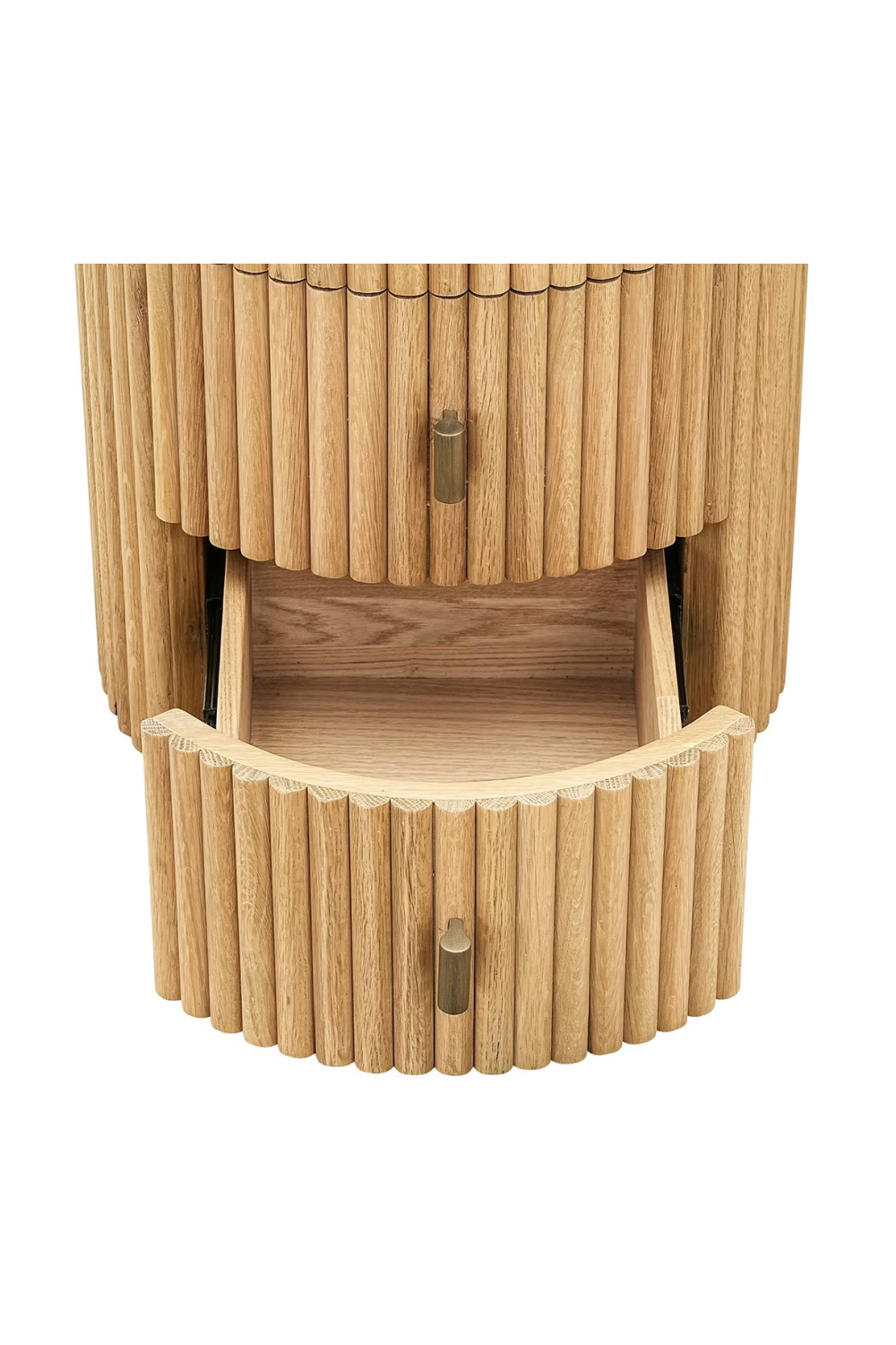 Natural Oak 3-Drawer Desk | Richmond Interiors Belfort | Oroa.com