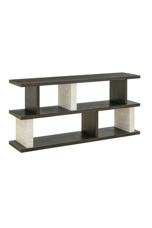 Wooden Shelf Console | Richmond Interiors Waldorf | Oroa.com