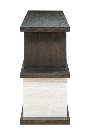 Wooden Shelf Console | Richmond Interiors Waldorf | Oroa.com
