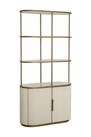 White 2-Door Display Cabinet | Richmond Interiors Tivoli | Oroa.com