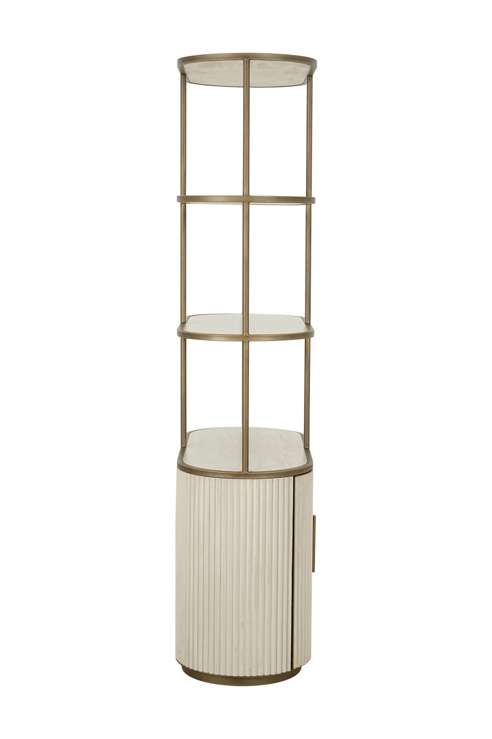 White 2-Door Display Cabinet | OROA Tivoli | Oroa.com