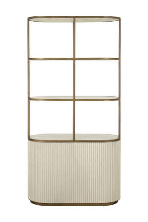 White 2-Door Display Cabinet | Richmond Interiors Tivoli | Oroa.com