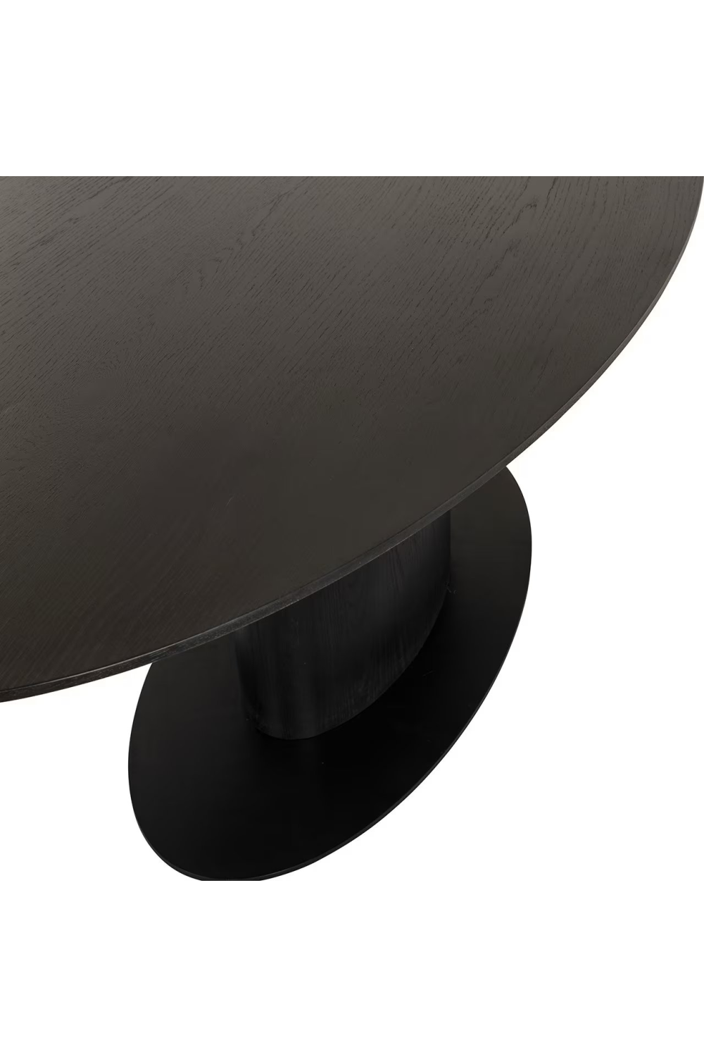 Dark Brown Wooden Oval Dining Table | OROA Gordon | Oroa.com