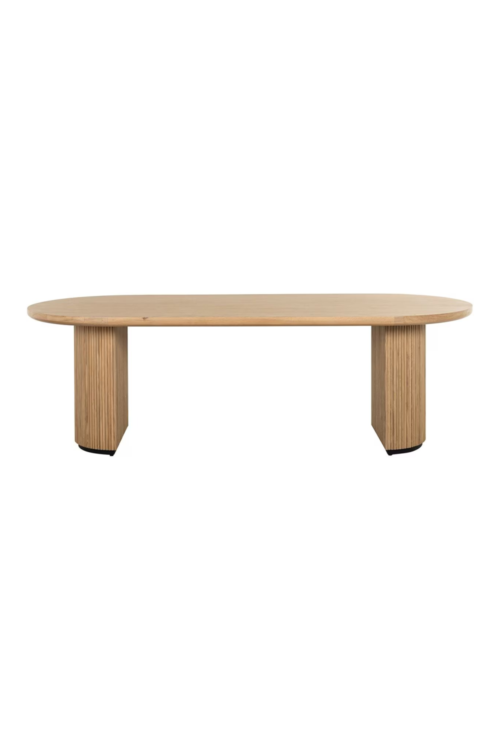 Natural Oak Oval Dining Table | OROA Belfort | Oroa.com