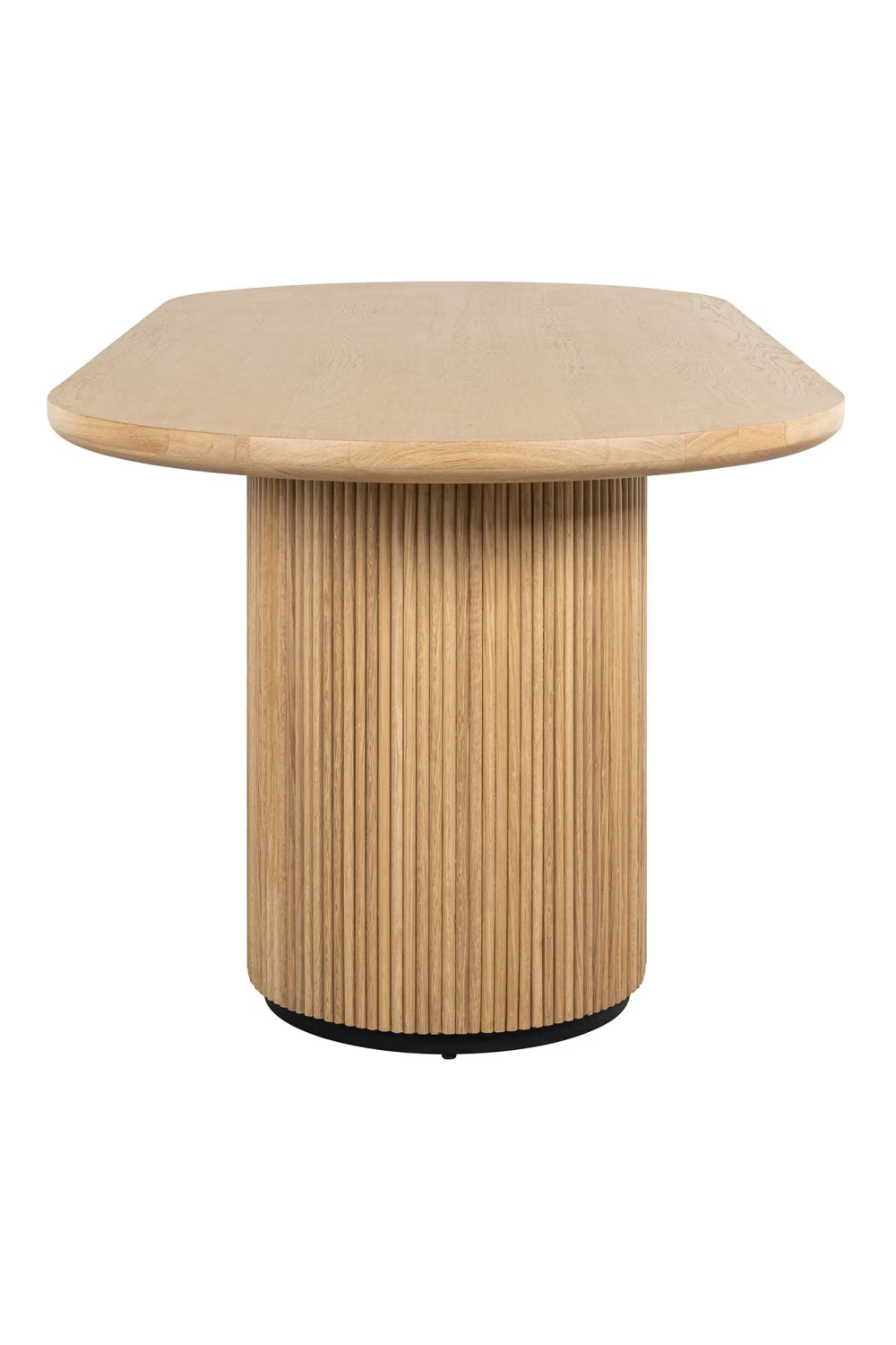 Natural Oak Oval Dining Table | OROA Belfort | Oroa.com