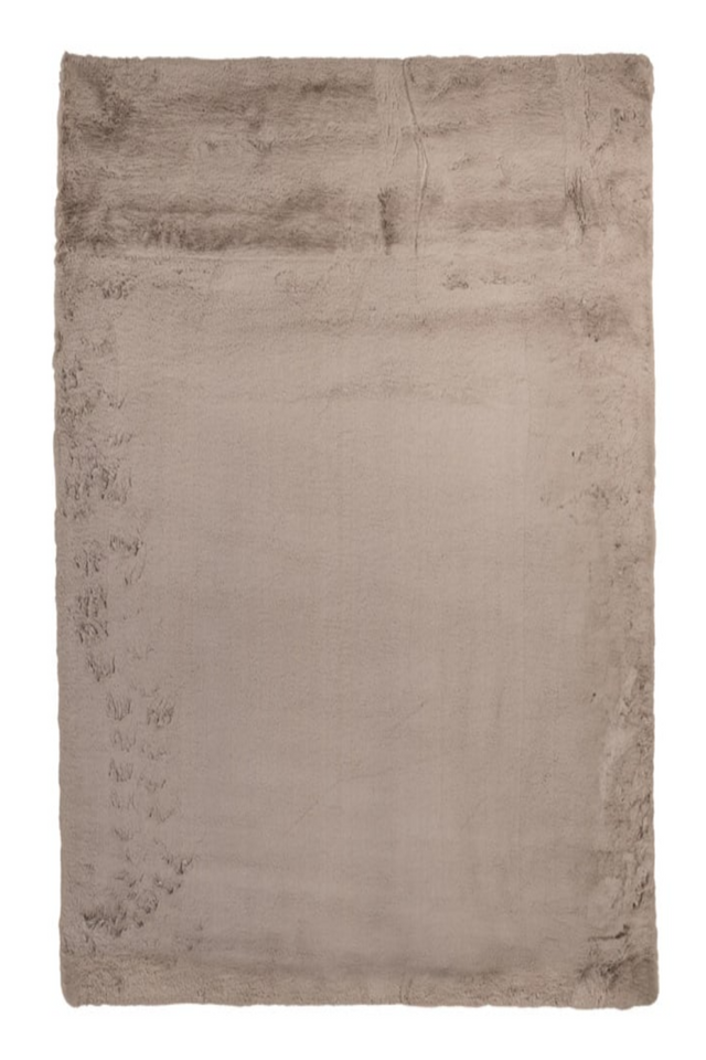 Taupe Fur Carpet 6'7" x 7'7" | Richmond Interiors Saifo | Oroa.com