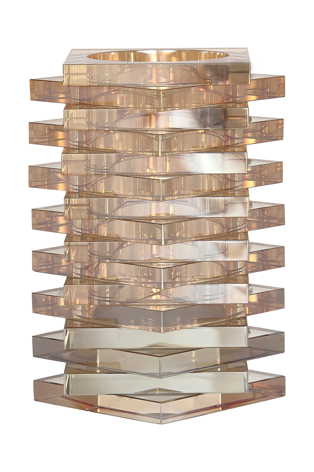 Tiered Crystal Vase | OROA Celia | Oroa.com