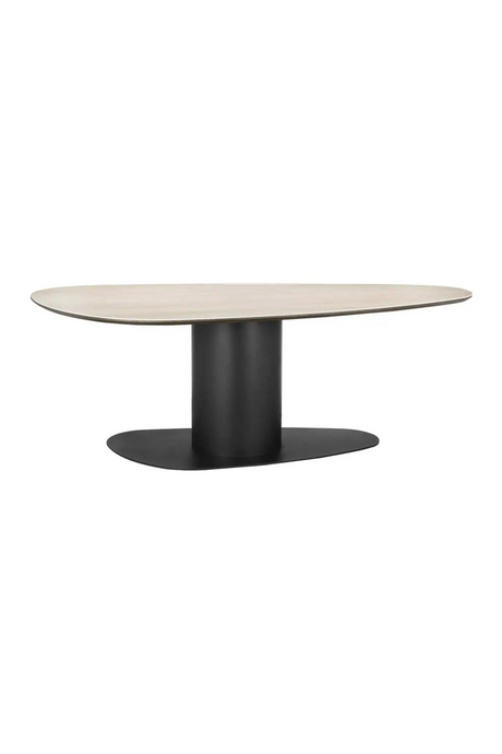 Beige Travertine Dining Table | Richmond Interiors Ritz | Oroa.com