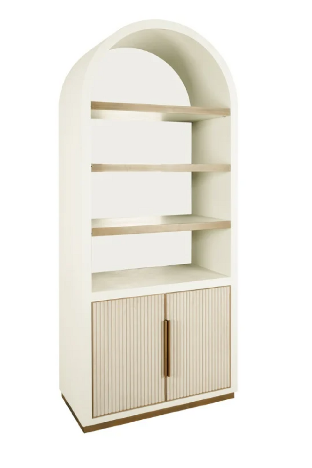 White Arched Display Cabinet | Richmond Interiors Tivoli | Oroa.com
