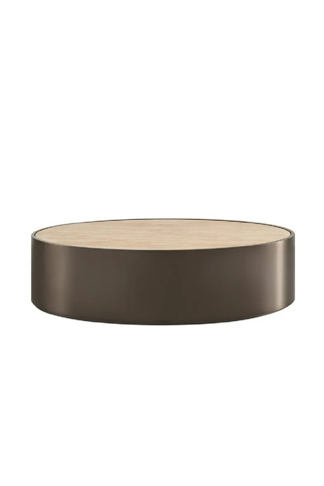 Bronze Framed Round Coffee Table | Richmond Interiors Bonanza | Oroa.com