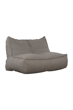 Taupe Channeled Outdoor Lounge Chair | Richmond Interiors Scoppios | Oroa.com