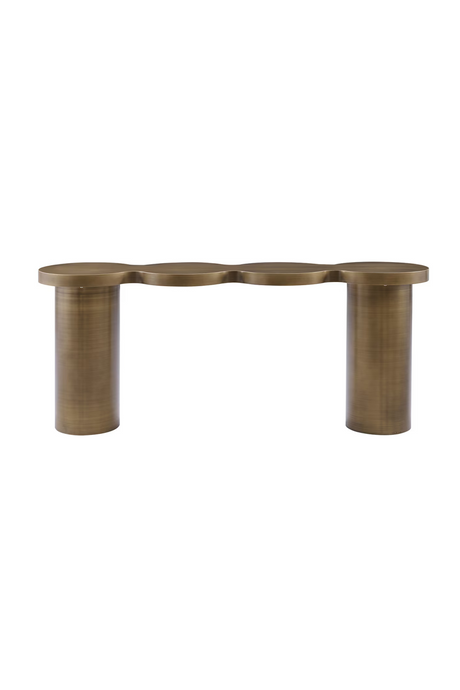 Brushed Gold Console Table | Richmond Interiors Bubba | Oroa.com