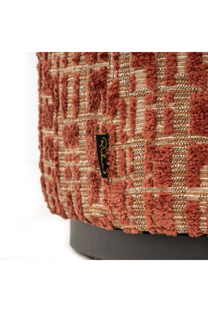 Cylindrical Upholstered Pouf S | Richmond Interiors Lexie | Oroa.com