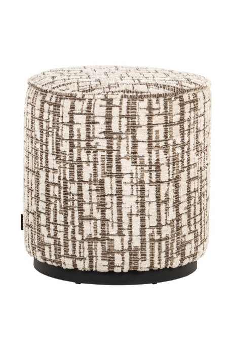Cylindrical Upholstered Pouf S | Richmond Interiors Lexie | Oroa.com