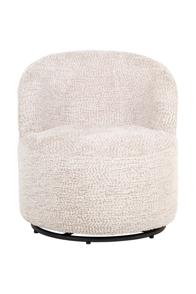 Cream Kid's Swivel Chair | Richmond Interiors Jackie | Oroa.com