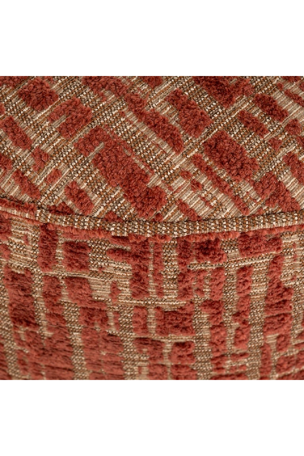 Cylindrical Upholstered Pouf L | Richmond Interiors Lexie | Oroa.com