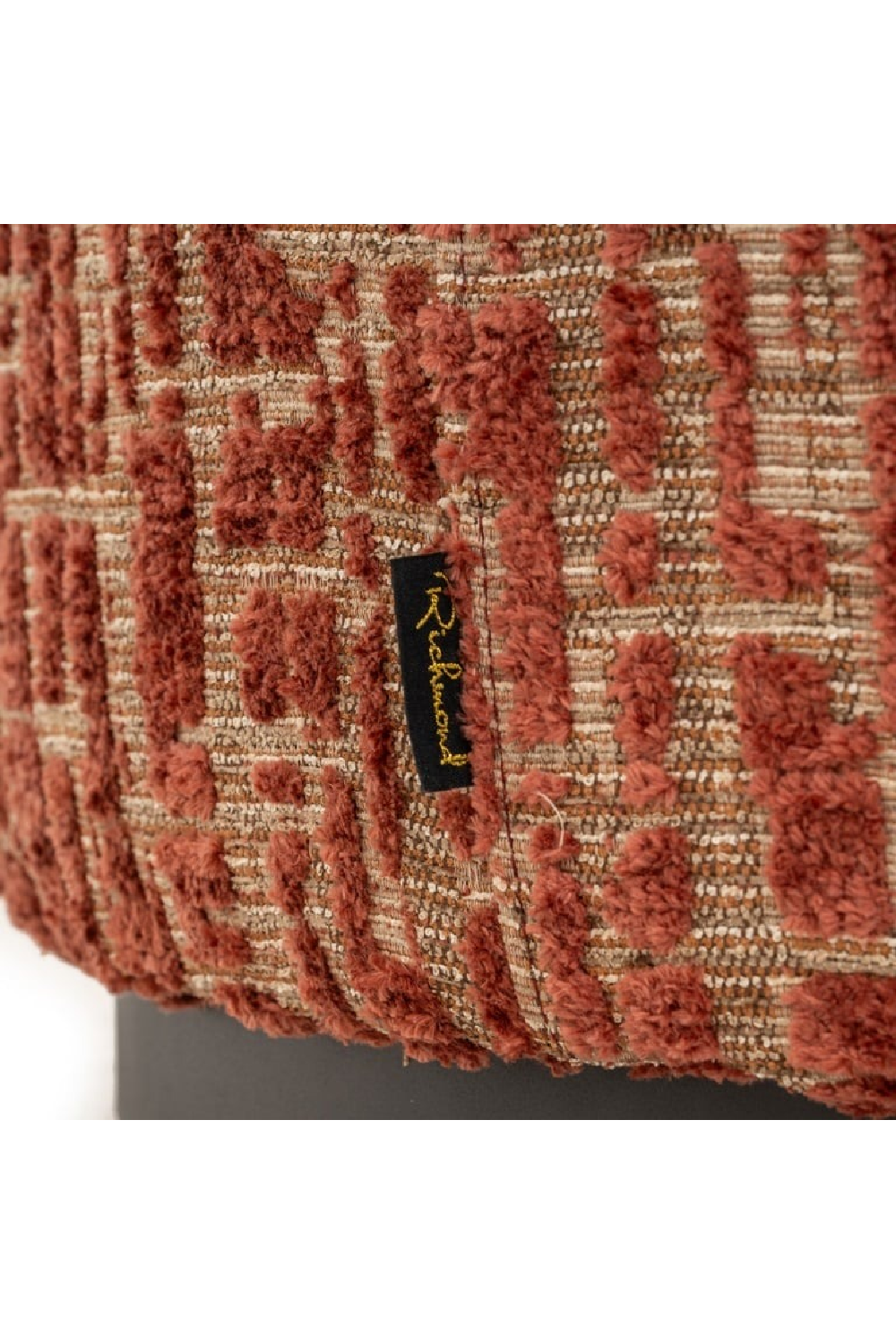 Cylindrical Upholstered Pouf L | Richmond Interiors Lexie | Oroa.com