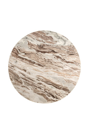 Round Marble Brass Dining Table | Richmond Interiors Bottega | Oroa.com