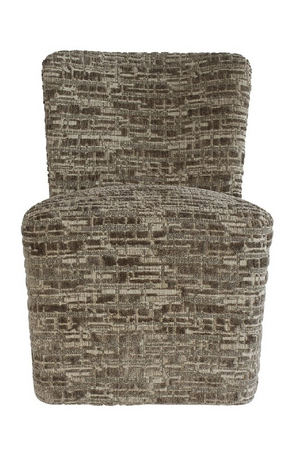 Gray Upholstered Wheeled Chair | Richmond Interiors Lorain | Oroa.com