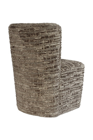 Gray Upholstered Wheeled Chair | Richmond Interiors Lorain | Oroa.com