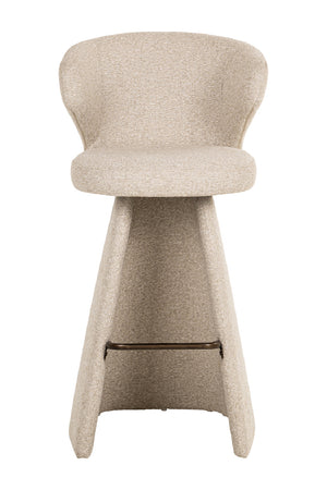   Textured Fabric Bar Stool | Oroa.com